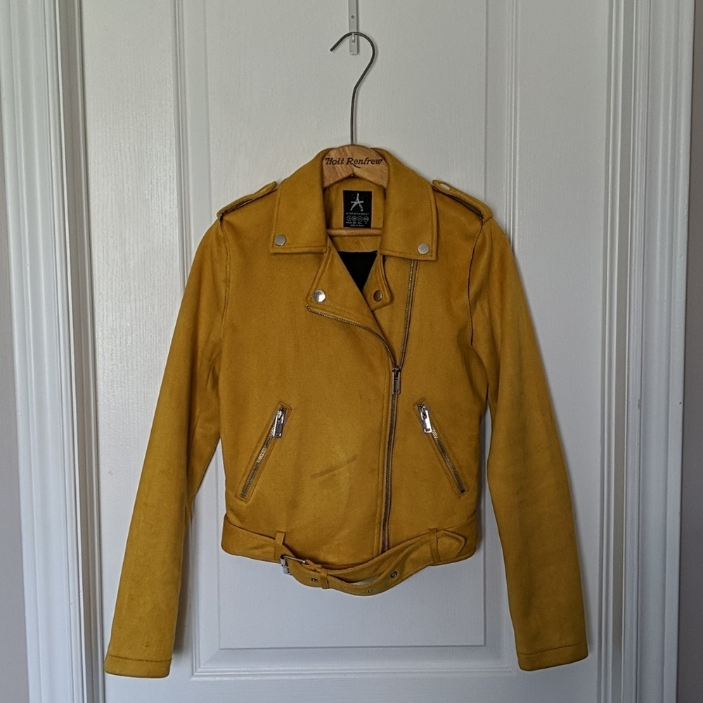 Suede Cropped Jacket